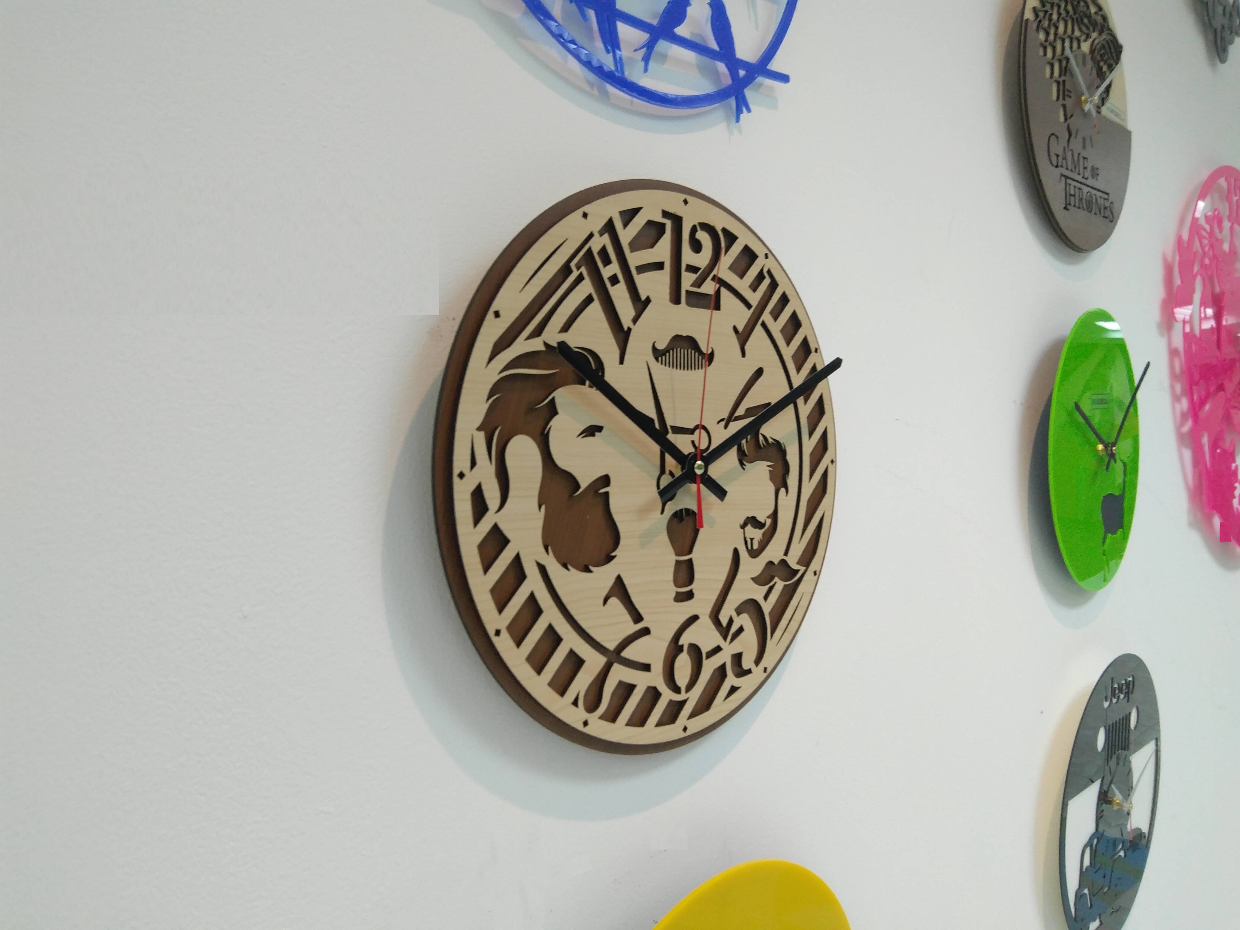 Часы Барбершоп