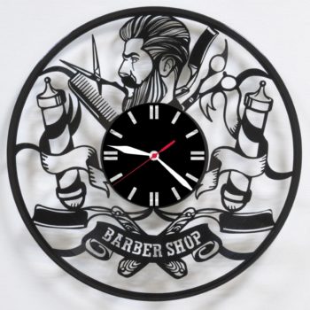 настенные часы barbershop